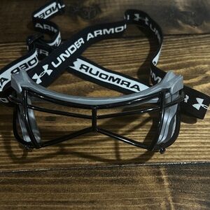 Under Armour Black and Gray Protective Goggles